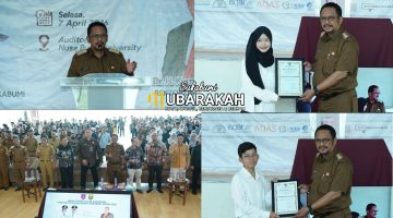 Pesan BUPATI  Kepada Peraih Beasiswa Agar  DARMABAKTIKAN Ilmu Untuk Kemajuan SUKABUMI