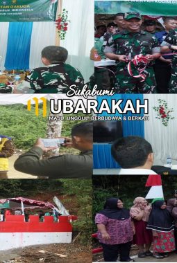 BUPATI BERSAMA DANREM 061/SURYA KENCANA RESMIKAN JEMBATAN GARUDA,  BUPATI : INFRASTRUKTUR ADALAH PROGRAM PRIORITAS